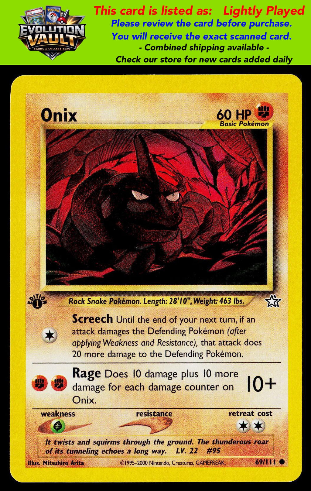 Neo Genesis #069/111 Onix 1st Edition (LP)