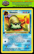 Fossil #52/62 Omanyte 1st Edition (LP)
