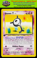 Neo Revelation #40/64 Unown [Y] 1st Edition (LP)