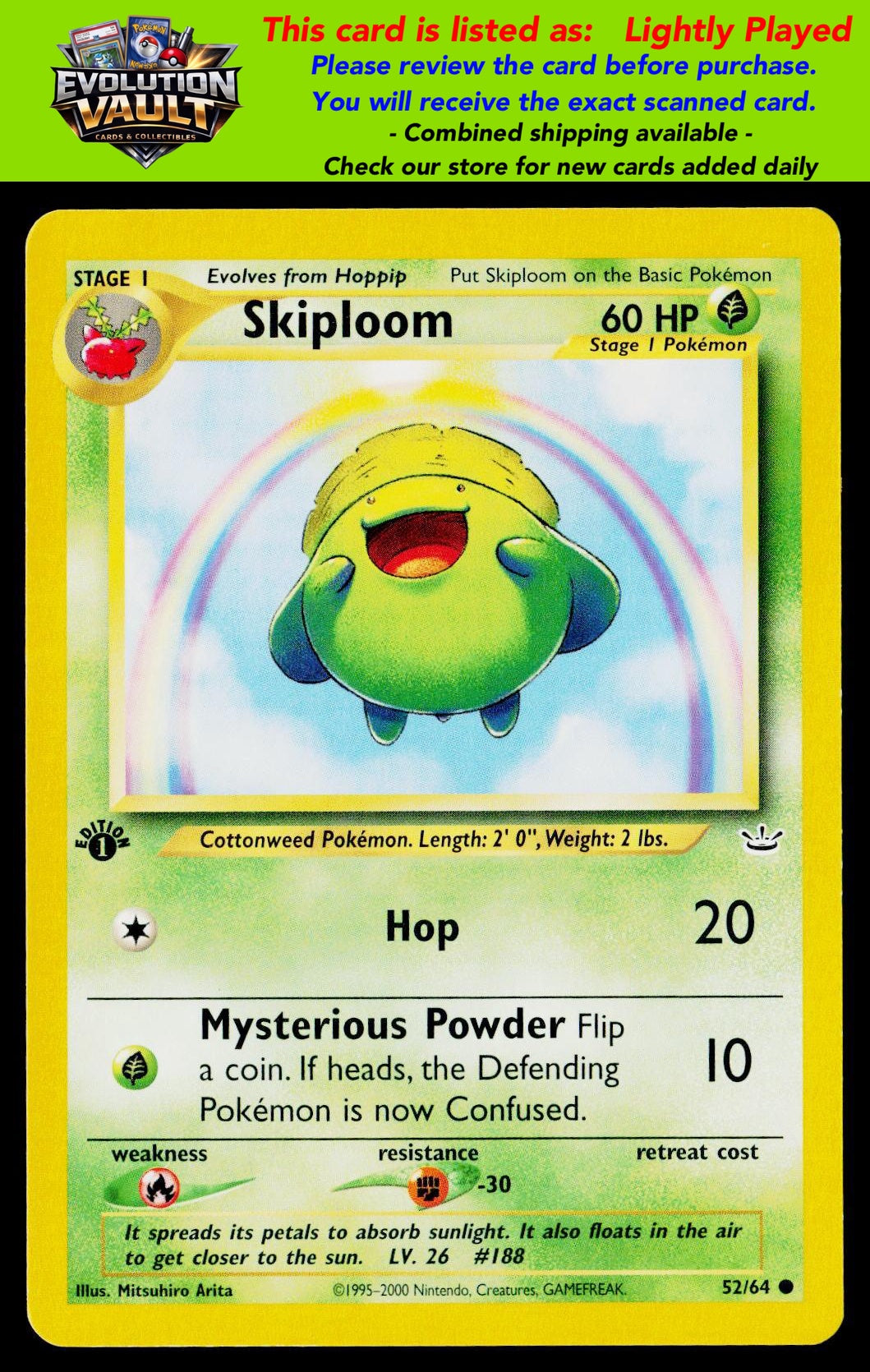 Neo Revelation #52/64 Skiploom
