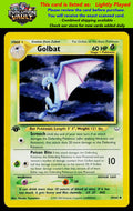 Neo Revelation #29/64 Golbat 1st Edition (LP)