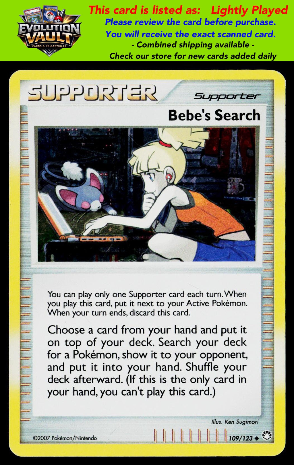 Mysterious Treasures #109/123 Bebe's Search (LP)