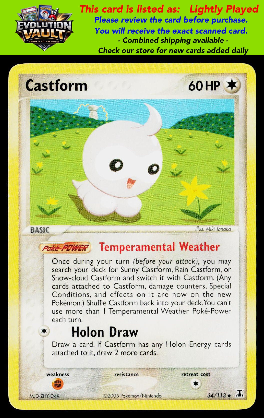 Delta Species #34/113 Castform