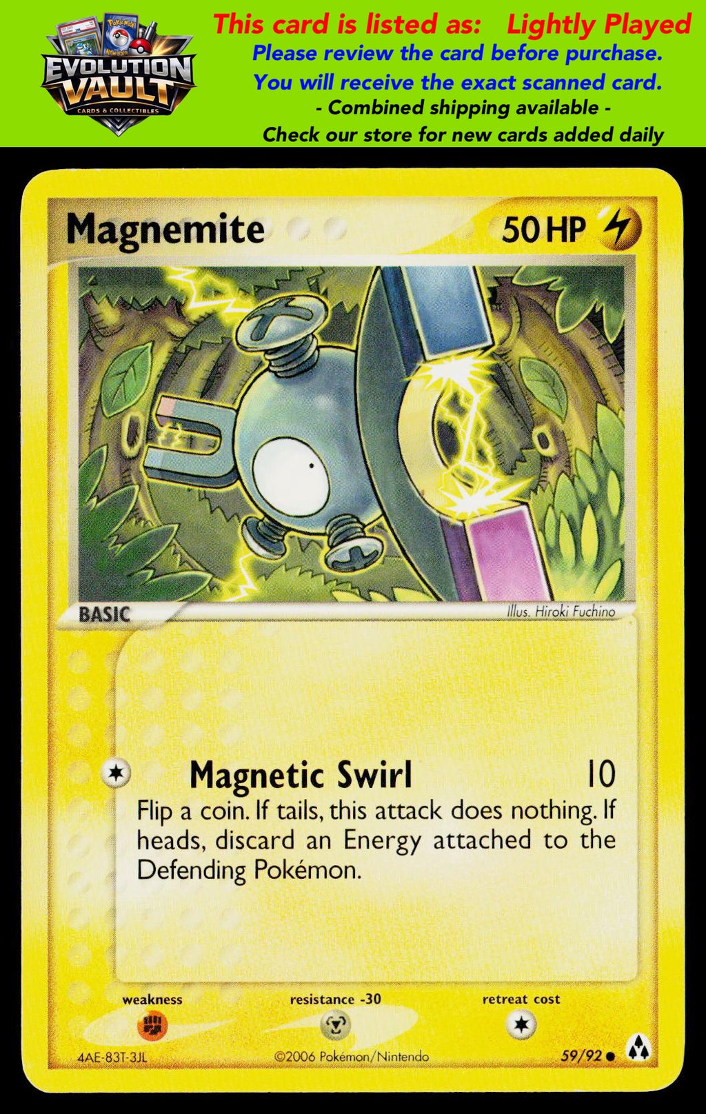 Legend Maker #59/92 Magnemite (LP)