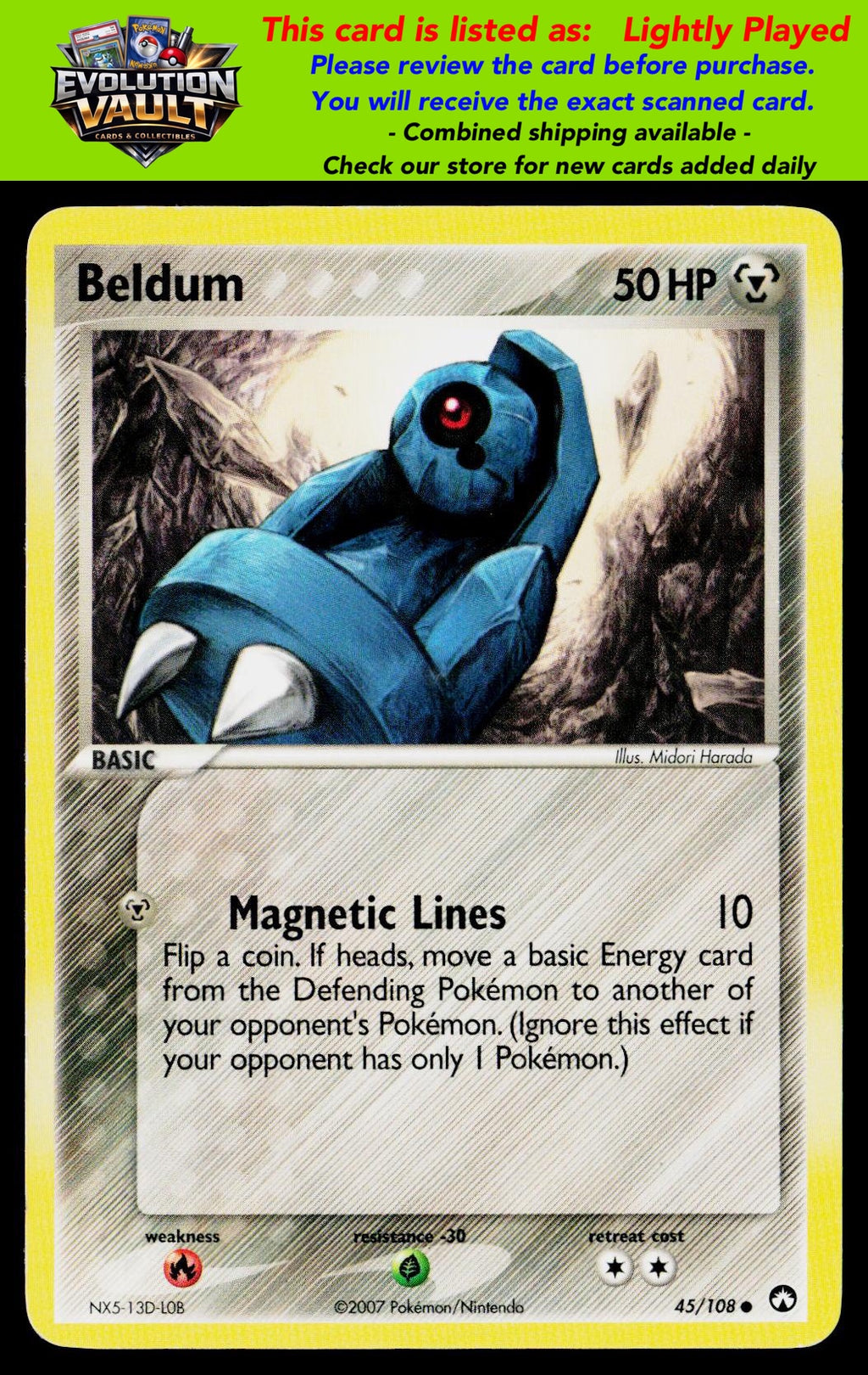 Power Keepers #45/108 Beldum (LP)