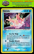 Unseen Forces #37/115 Corsola Stamped Holo (LP)