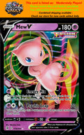 SWSH08: Fusion Strike #113/264 Mew V (MP)