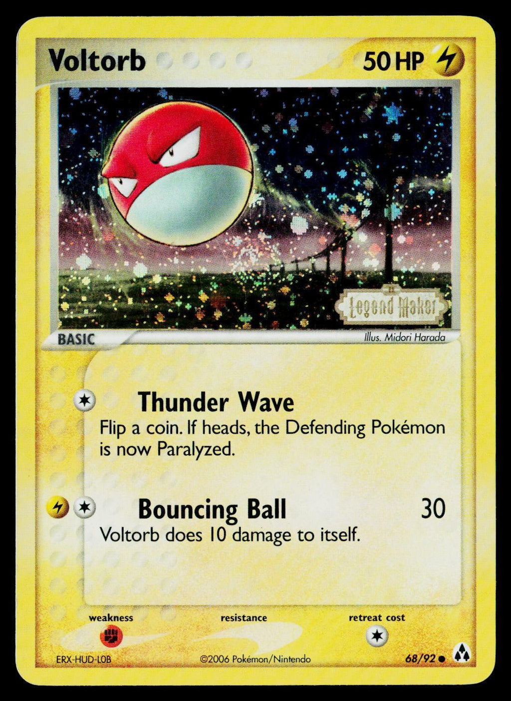 Legend Maker #68/92 Voltorb (MP)