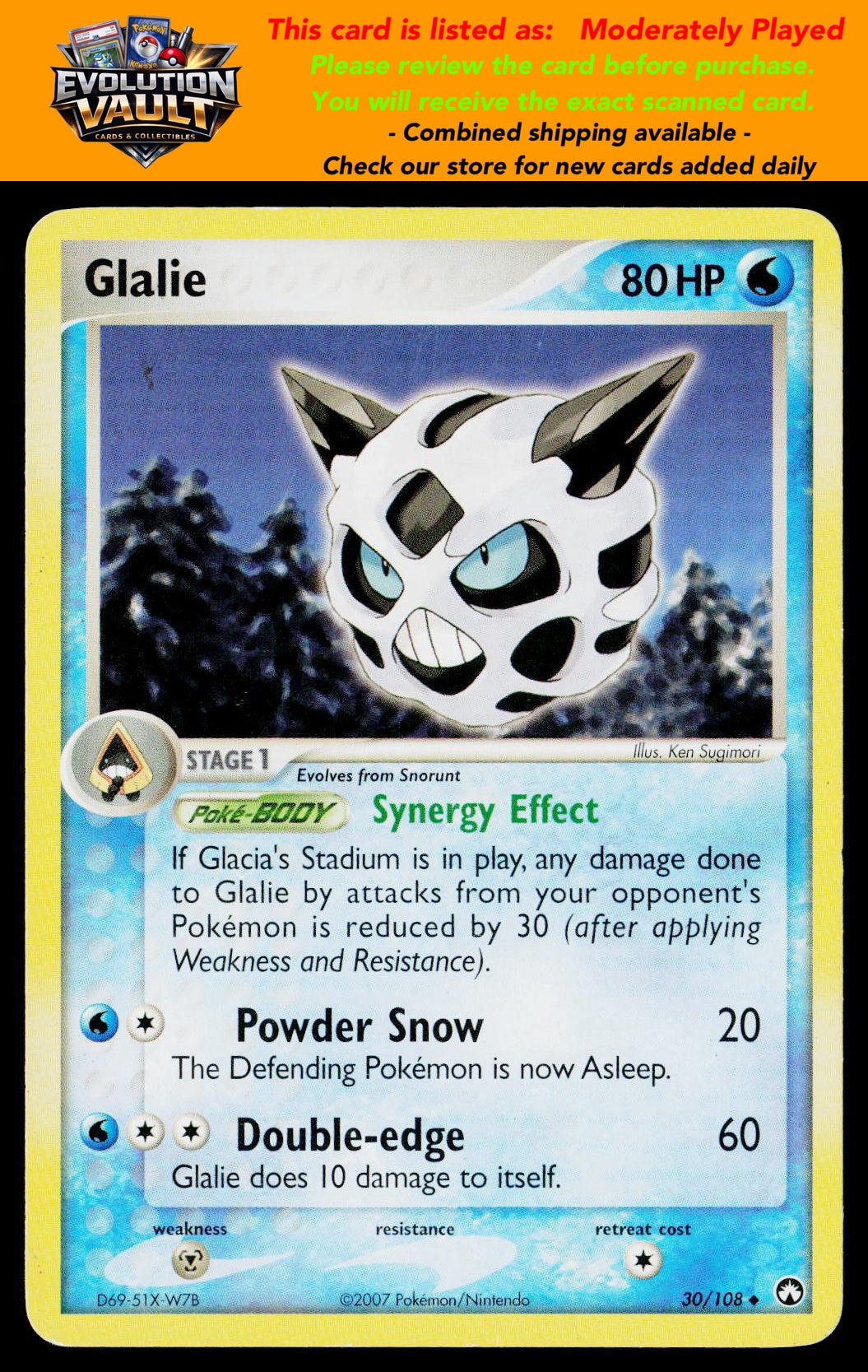 Power Keepers #30/108 Glalie (MP)
