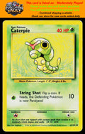 Base Set #045/102 Caterpie (MP)