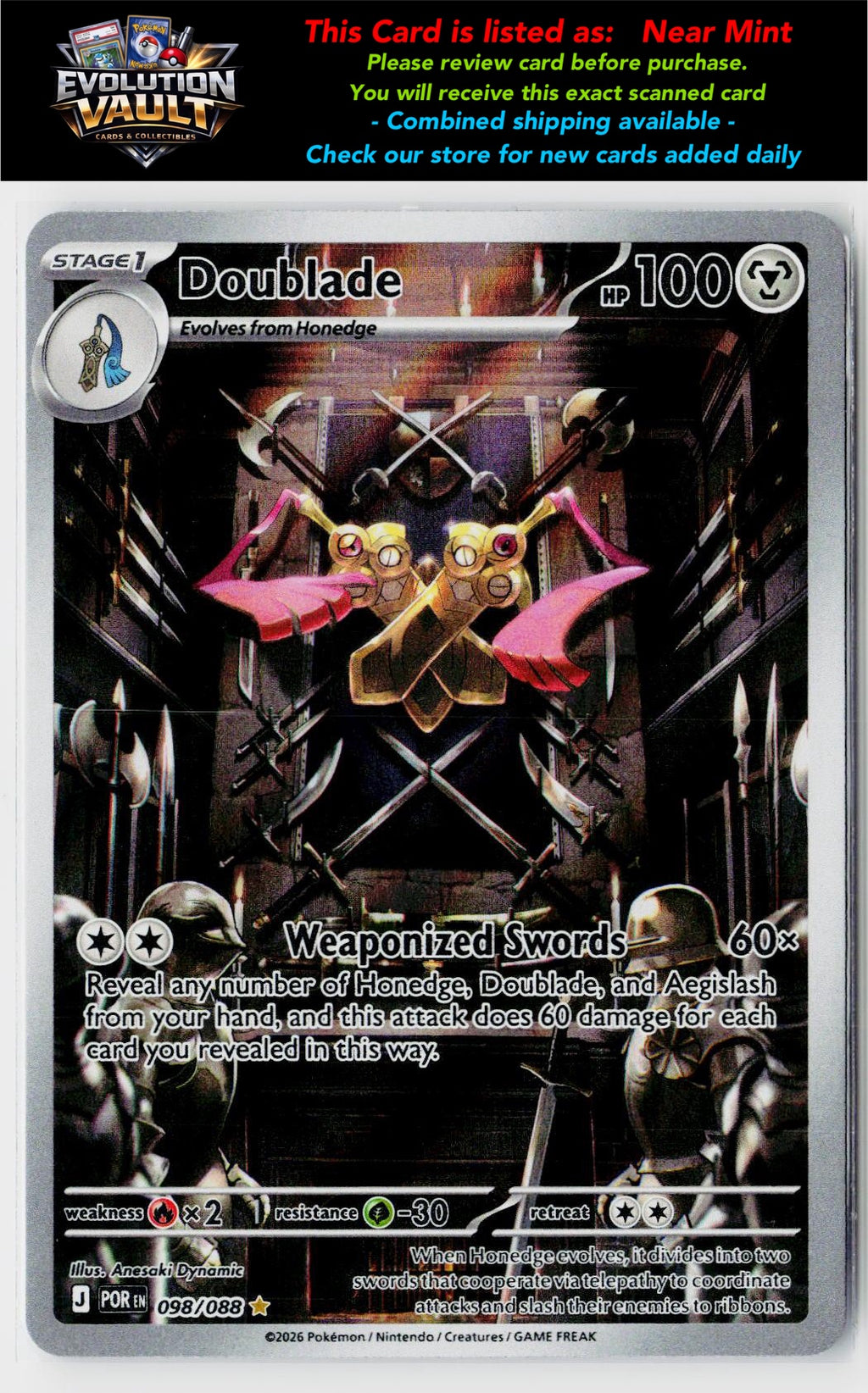 ME03: Perfect Order #098/088 Doublade