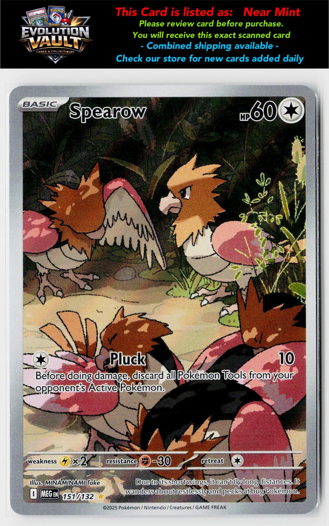 ME01: Mega Evolution #151/132 Spearow