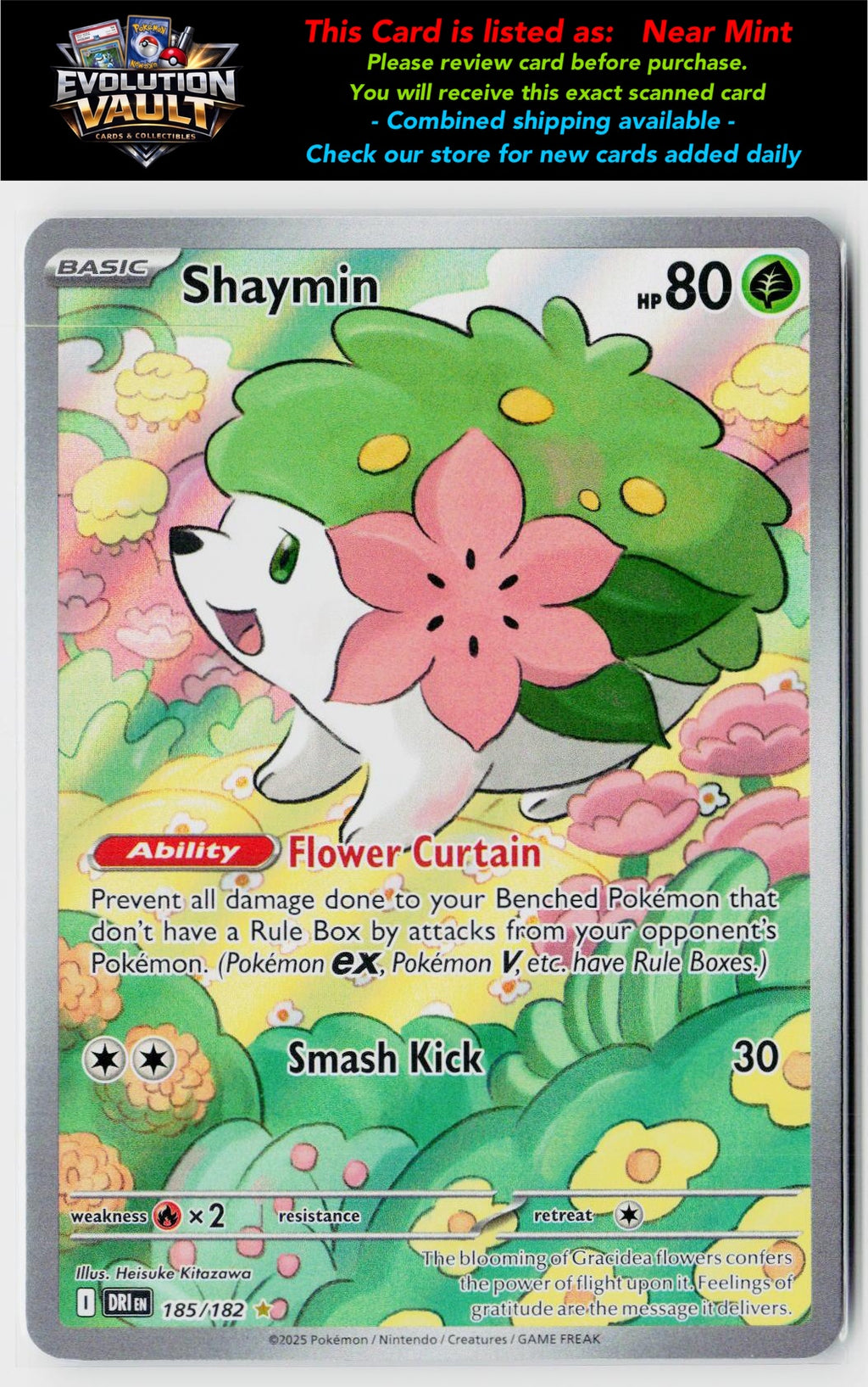 SV10: Destined Rivals #185/182 Shaymin