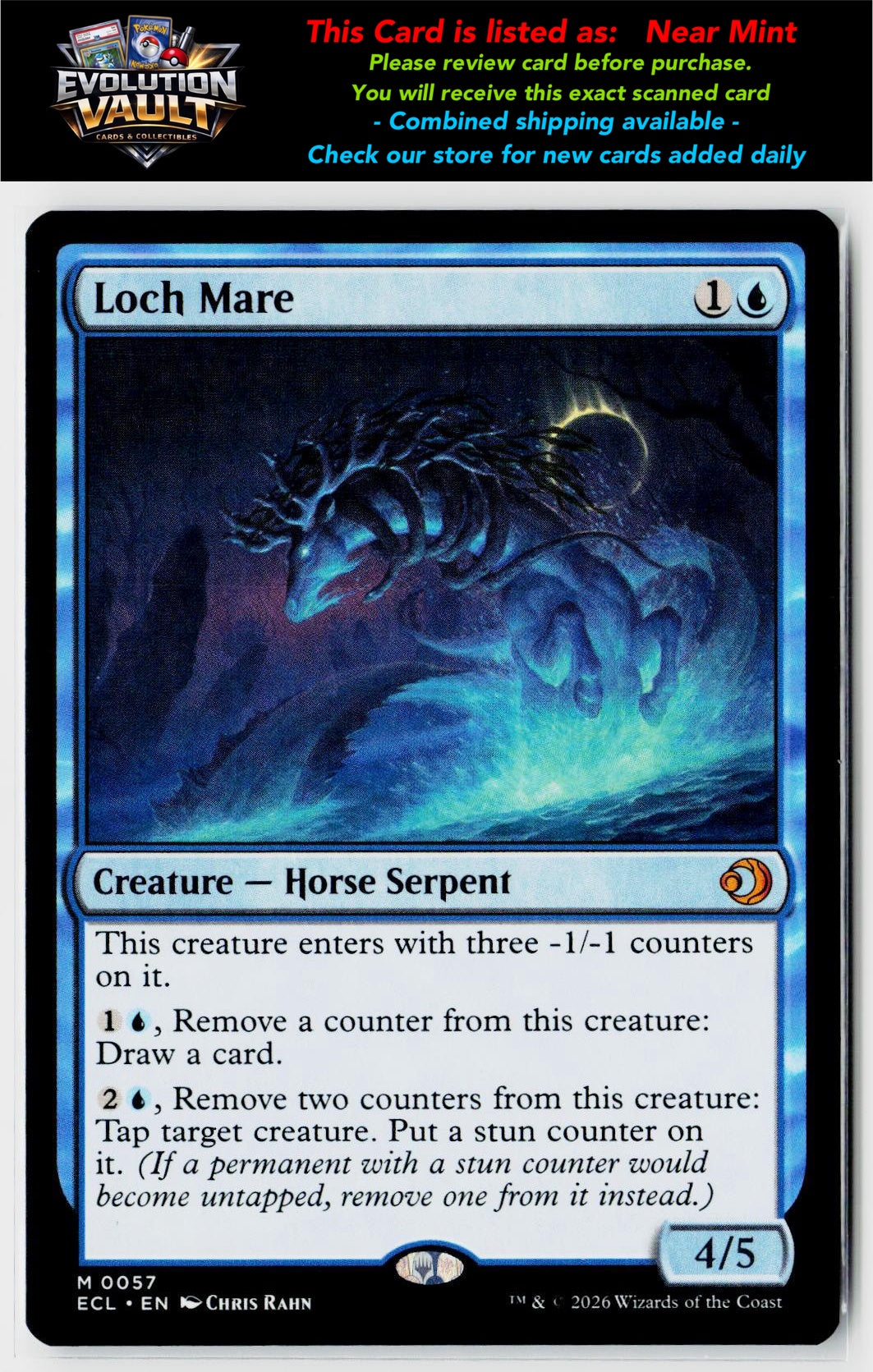 MTG Lorwyn Eclipsed #57 Loch Mare