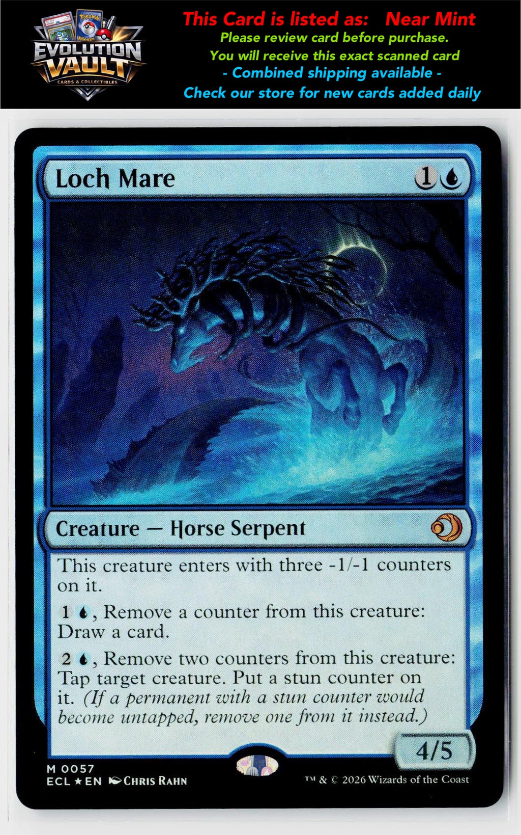 MTG Lorwyn Eclipsed #57 Loch Mare (Foil)