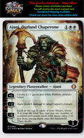 MTG Lorwyn Eclipsed #284 Ajani, Outland Chaperone (Borderless) (Foil)