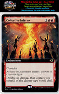 MTG Lorwyn Eclipsed #363 Collective Inferno (Extended Art)