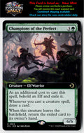 MTG Lorwyn Eclipsed #365 Champions of the Perfect (Extended Art)