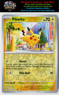 SV: Paldean Fates #018/091 Pikachu Reverse Holo