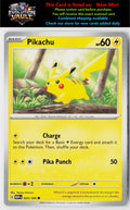 SV: Scarlet & Violet 151 #025/165 Pikachu