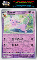 SV03: Obsidian Flames #086/197 Espeon Reverse Holo