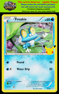 McDonald's 25th Anniversary Promos #022/025 Froakie (LP)