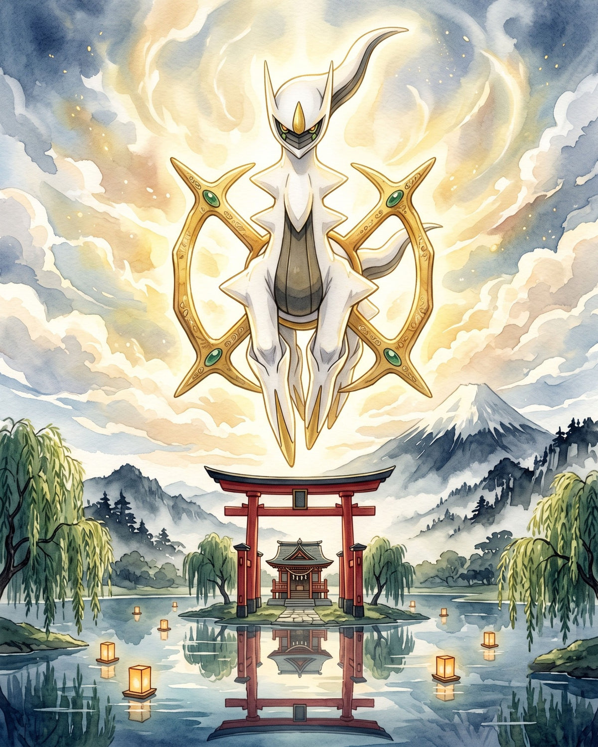 Arceus JP Art Pokémon Air Freshener