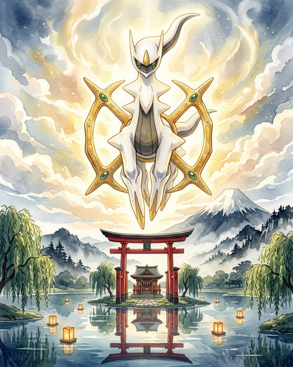 Arceus JP Art Pokémon Air Freshener