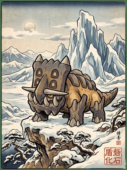 Bastiodon Pokémon Air Freshener artwork