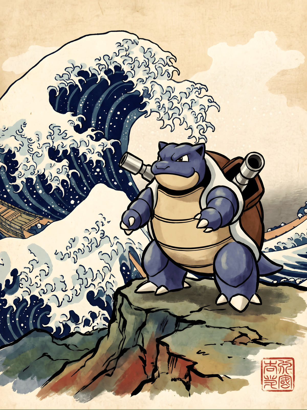 Blastoise 1 Pokémon Air Freshener artwork