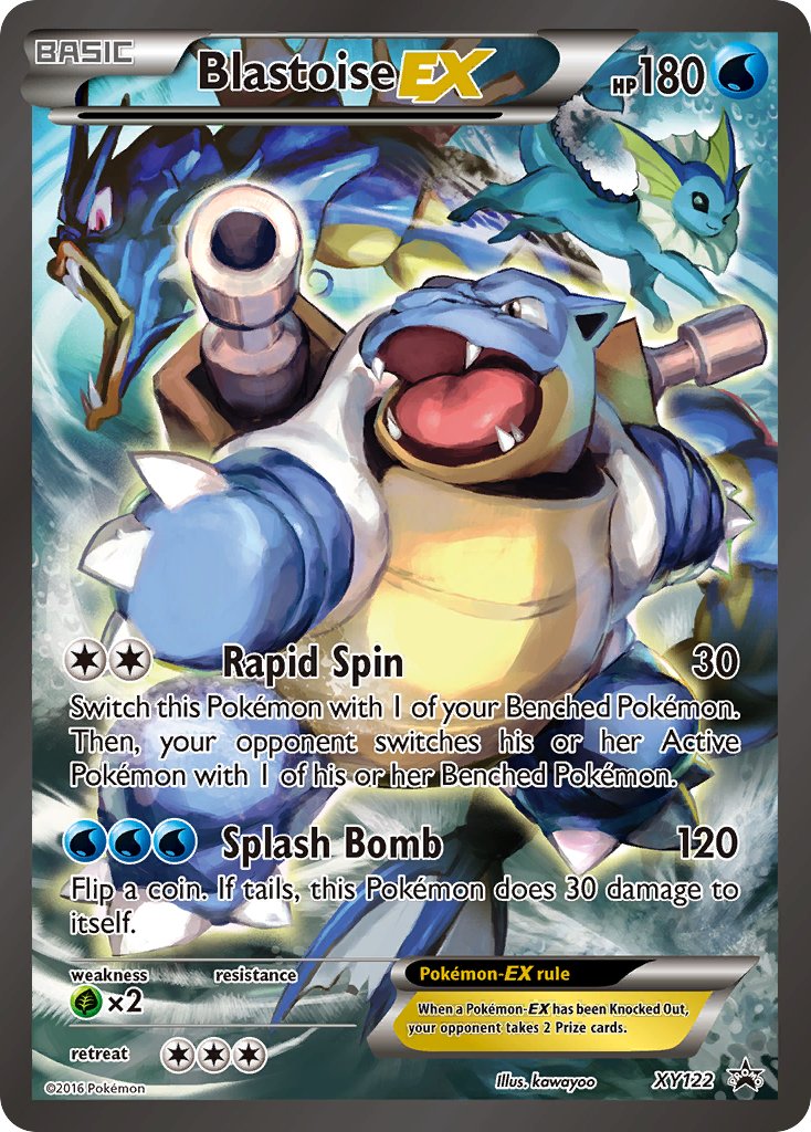 Blastoise EX XY122 Promo Pokémon - Car Air Fresheners