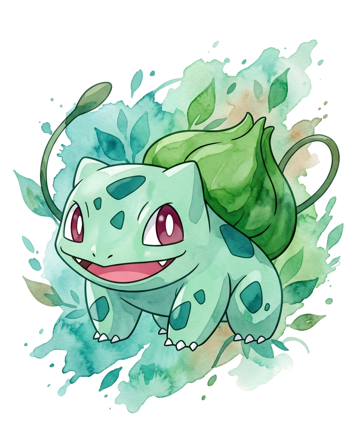 Bulbasaur White BG Pokémon Air Freshener