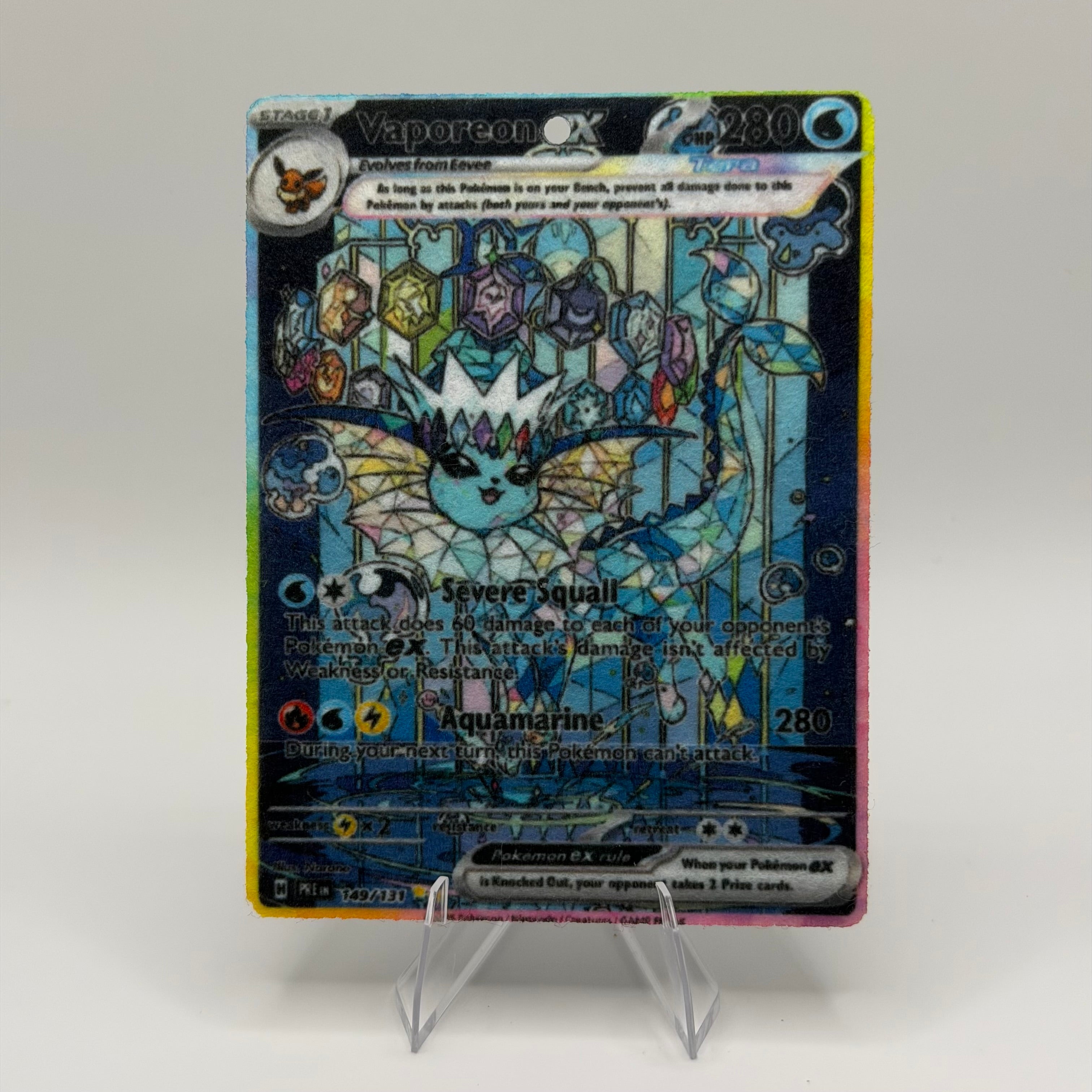 Vaporeon EX - 149/131 - Pokémon TCG Air Fresheners