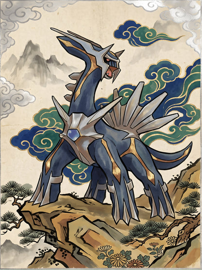 Dialga Pokémon Air Freshener artwork
