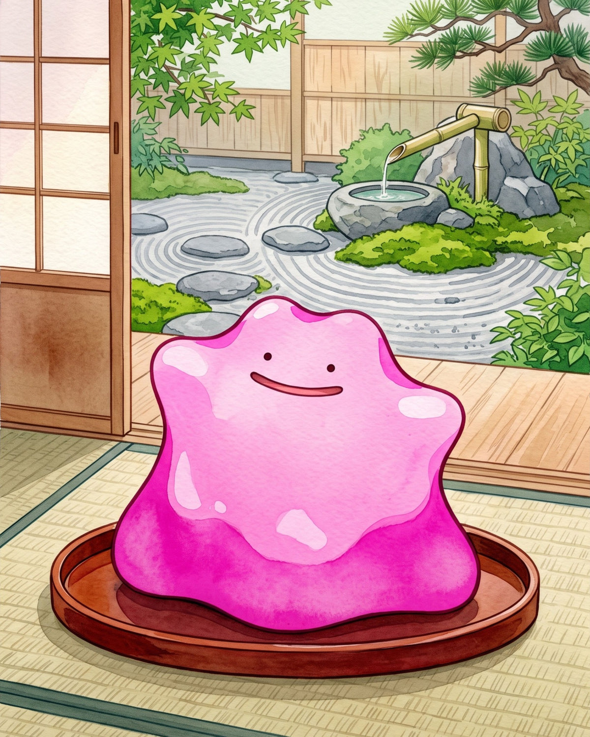 Ditto JP Art Pokémon Air Freshener