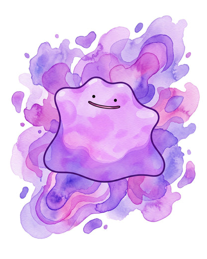 Ditto White BG Pokémon Air Freshener