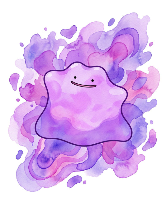 Ditto White BG Pokémon Air Freshener