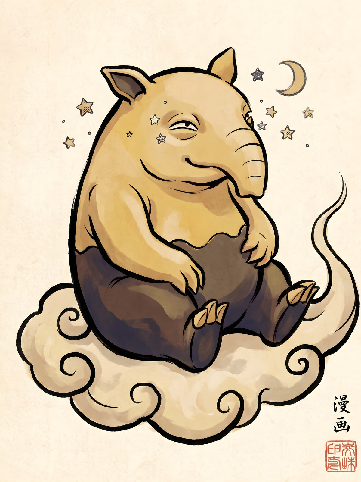 Drowzee Pokémon Air Freshener artwork