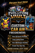 Pikachu 068/SM-P - Pokémon TCG Air Fresheners
