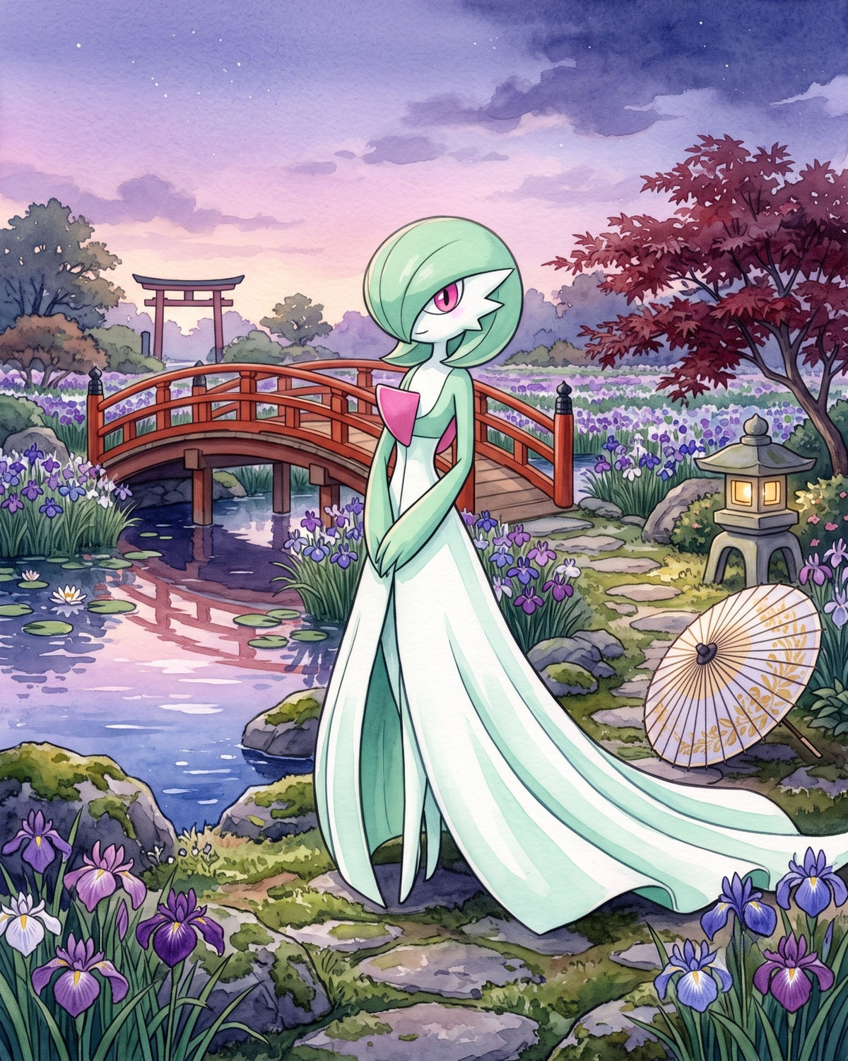 Gardevoir JP Art Pokémon Air Freshener