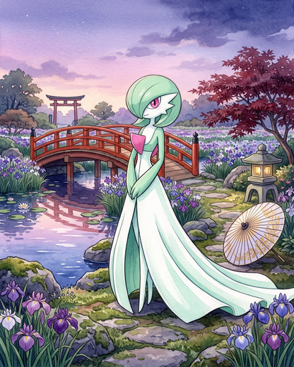Gardevoir JP Art Pokémon Air Freshener