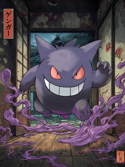 Gengar - JP Dark Pokémon Air Freshener