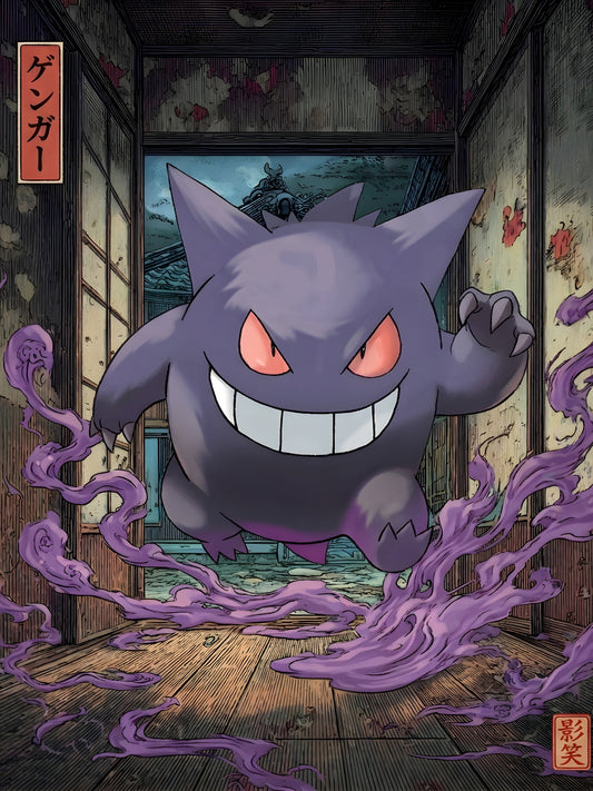 Gengar - JP Dark Pokémon Air Freshener