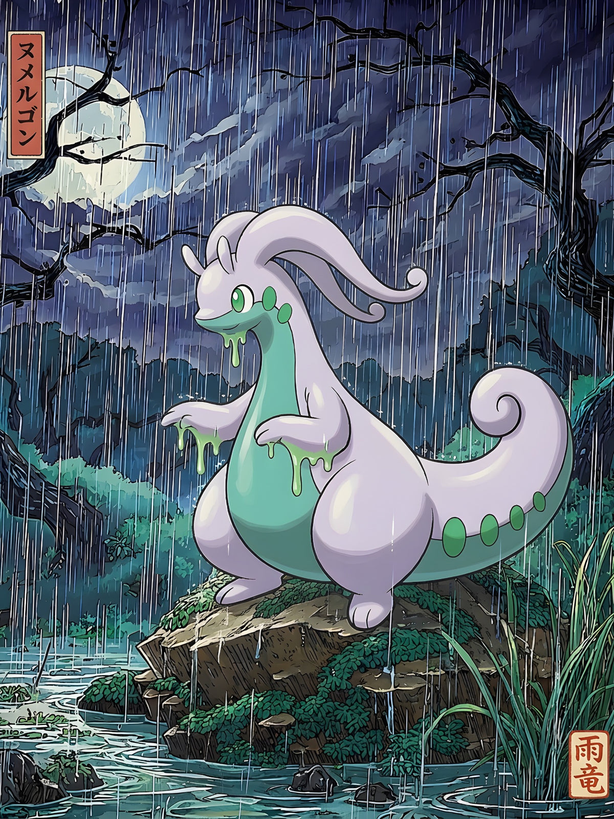 Goodra - JP Dark Pokémon Air Freshener