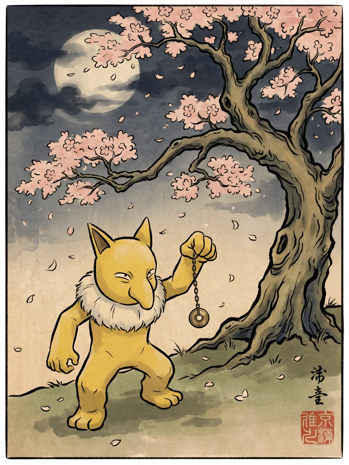 Hypno Pokémon Air Freshener artwork