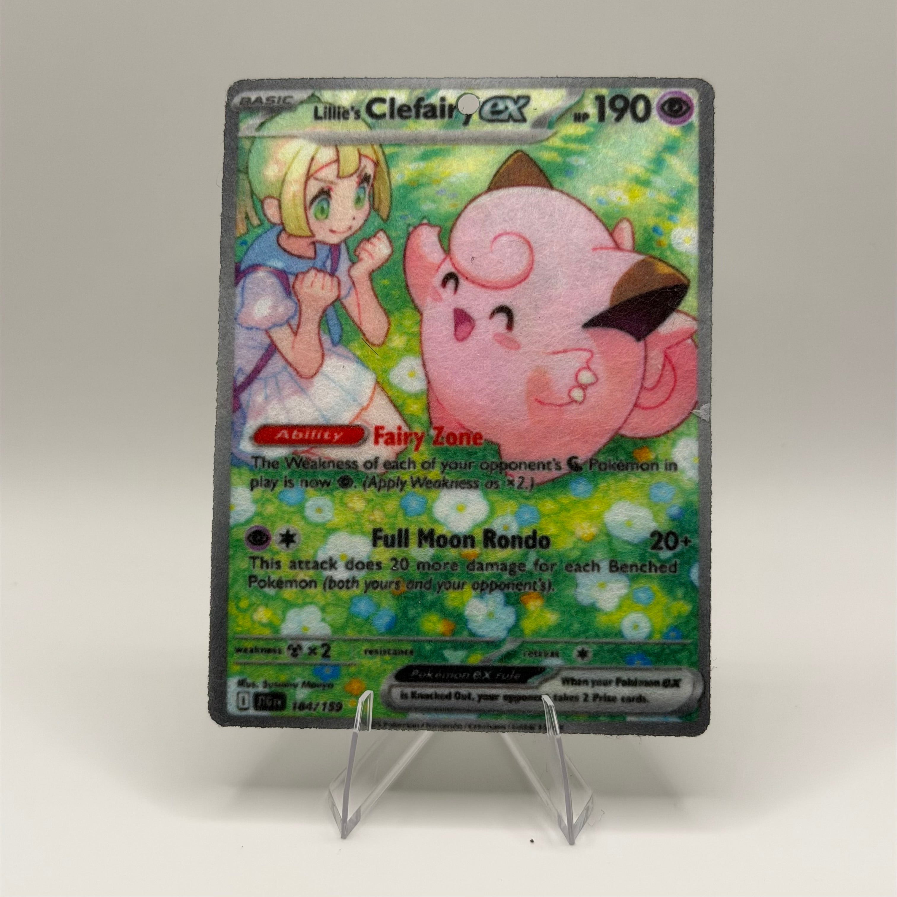 Lillies's Clefairy EX 184/159 - Pokémon TCG Air Fresheners