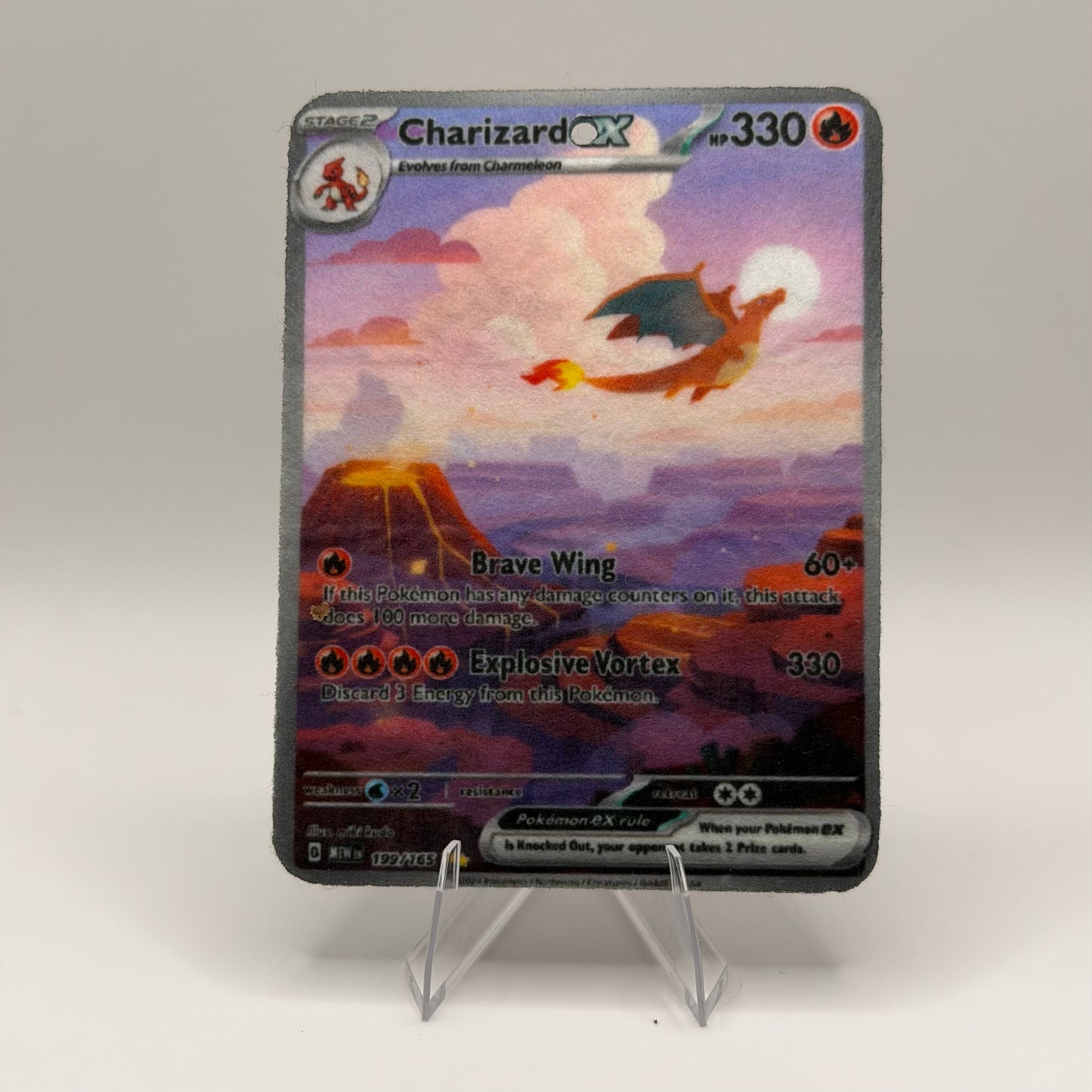 Charizard EX 199/165 - Pokémon TCG Air Fresheners