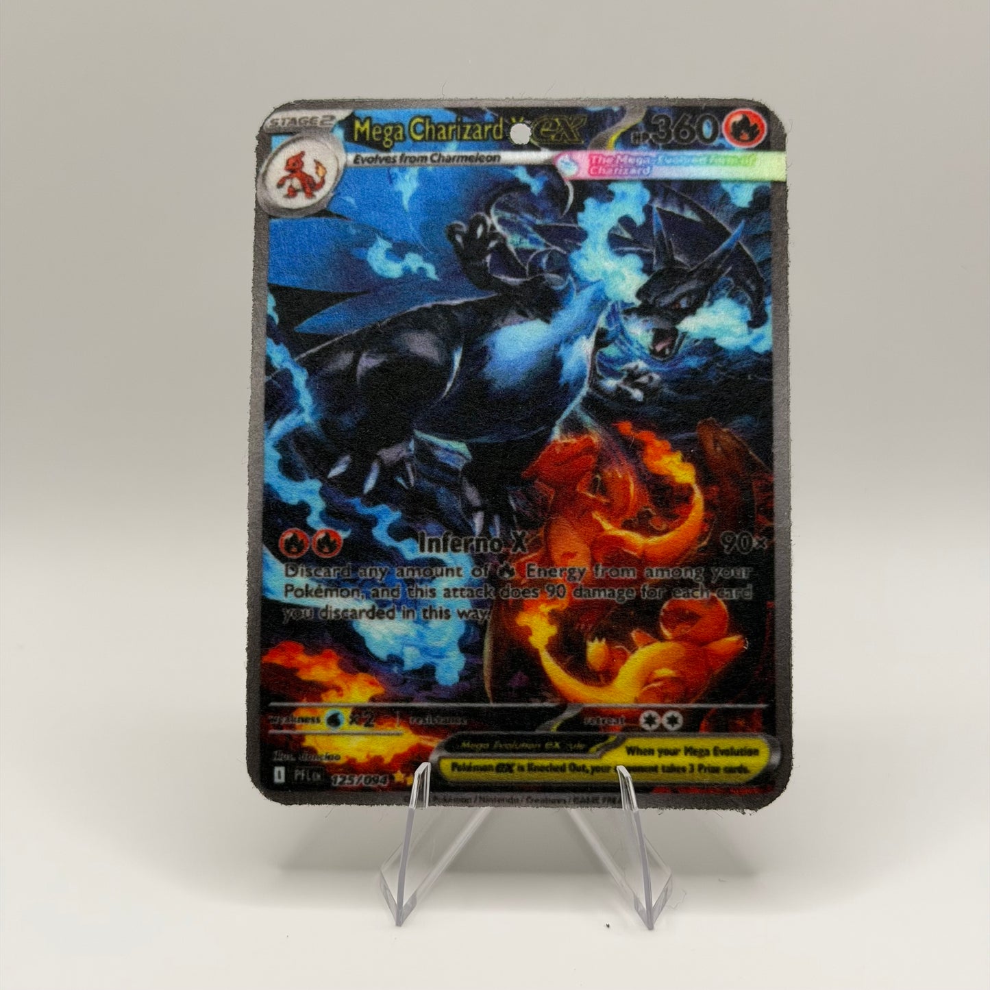 Mega Charizard EX - 125/094 - Pokémon TCG Air Fresheners