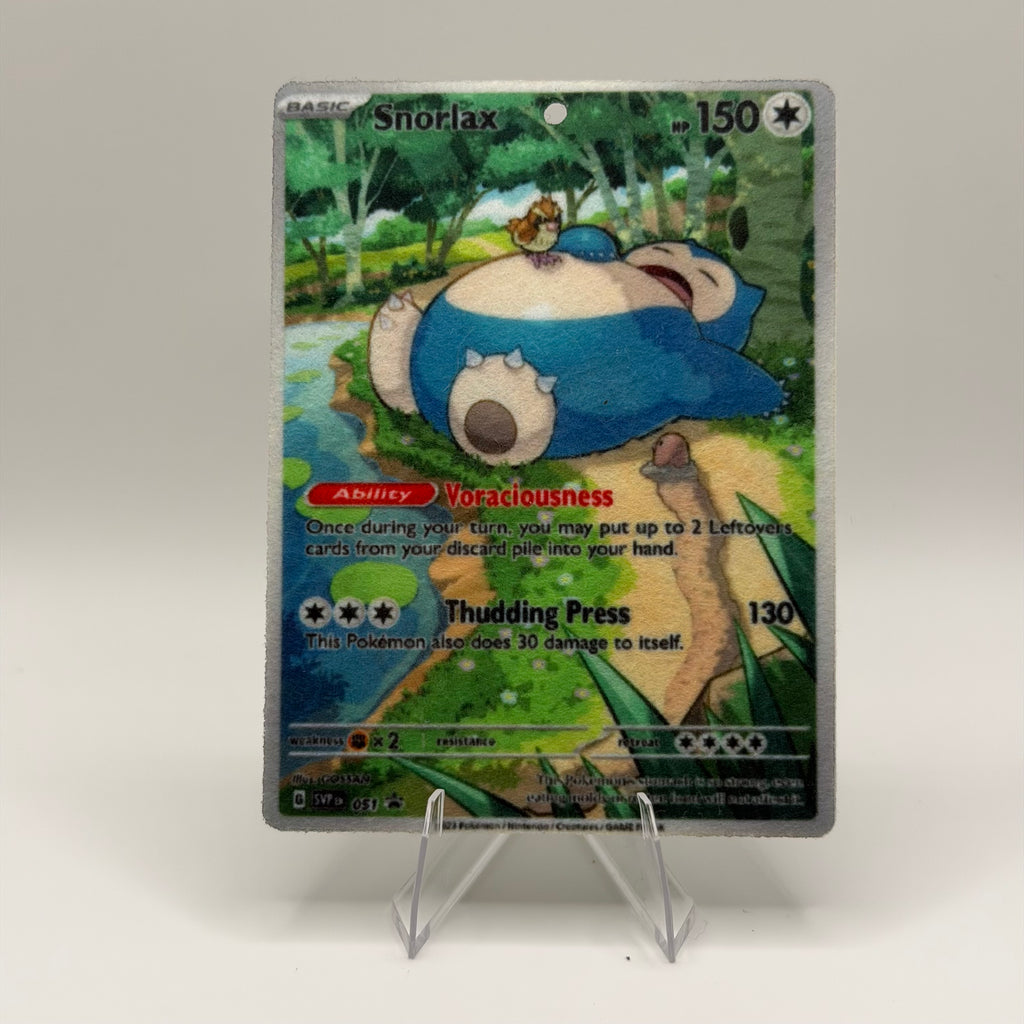 Snorlax -052 Promo  - Pokémon TCG Air Fresheners