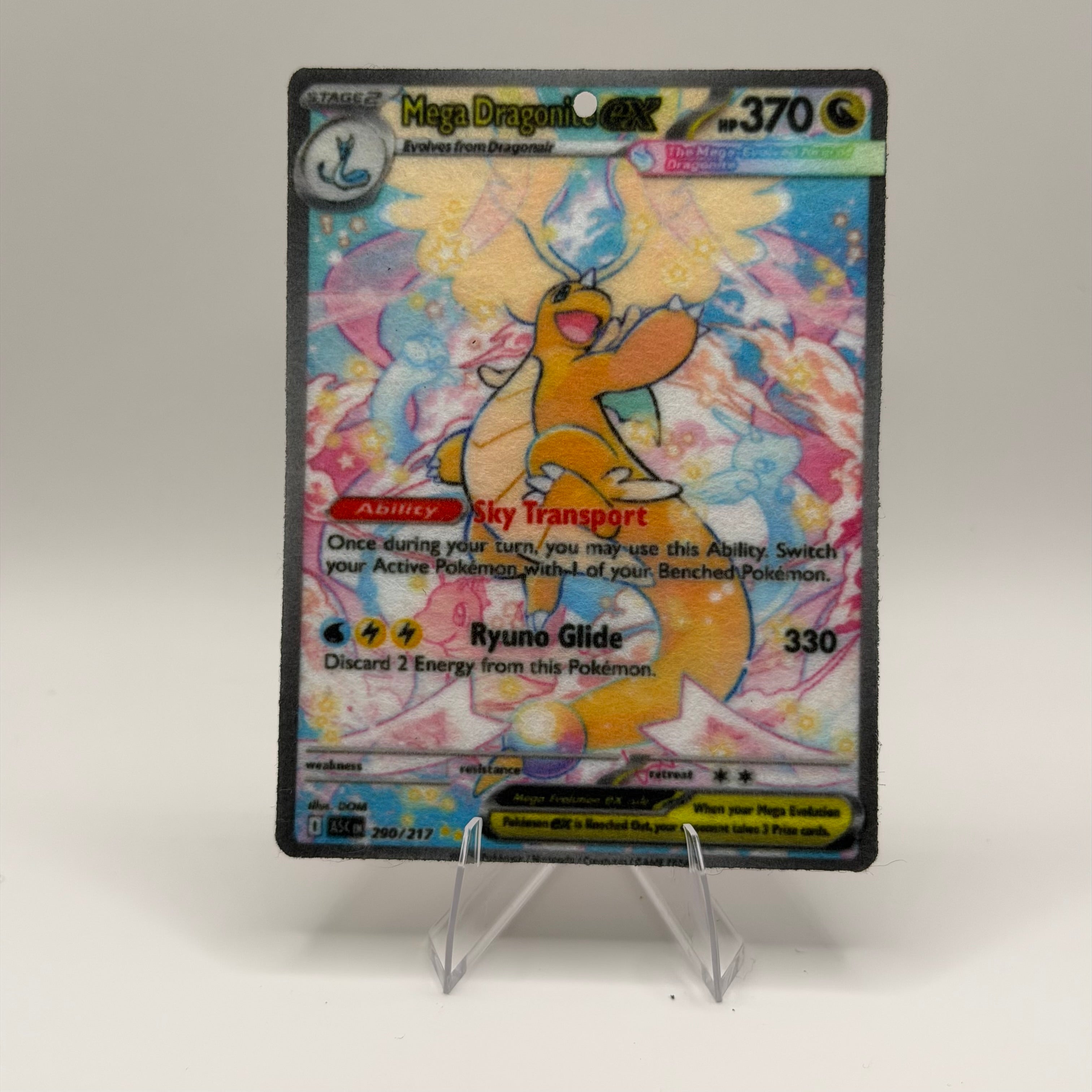 Mega Dragonite EX - 290/217 - Pokémon TCG Air Fresheners